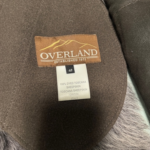 Overland Toscana Sheepskin Coat – Size 42 (Made in Italy) - Picture 5 of 5